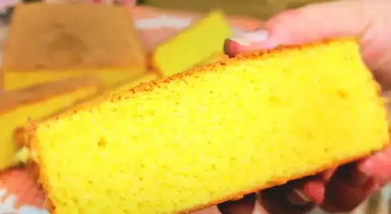 Bolo de fubá sem trigo