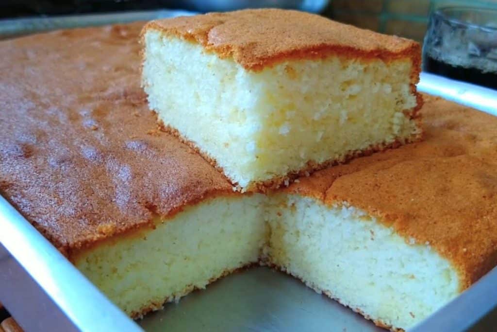 Bolo sem farinha de trigo