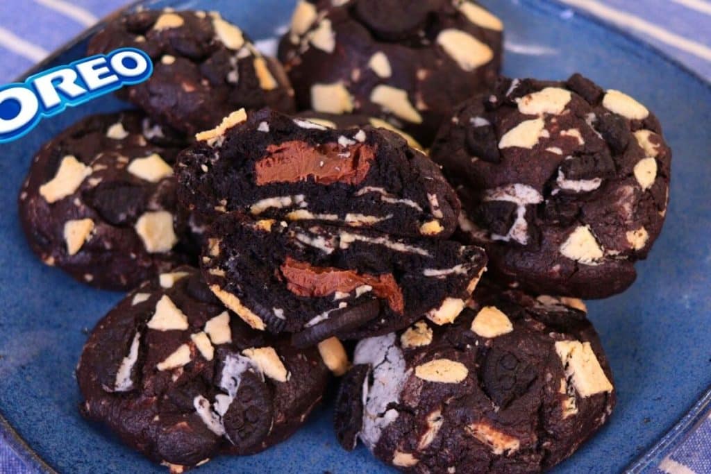 Cookie de Oreo com Nutella
