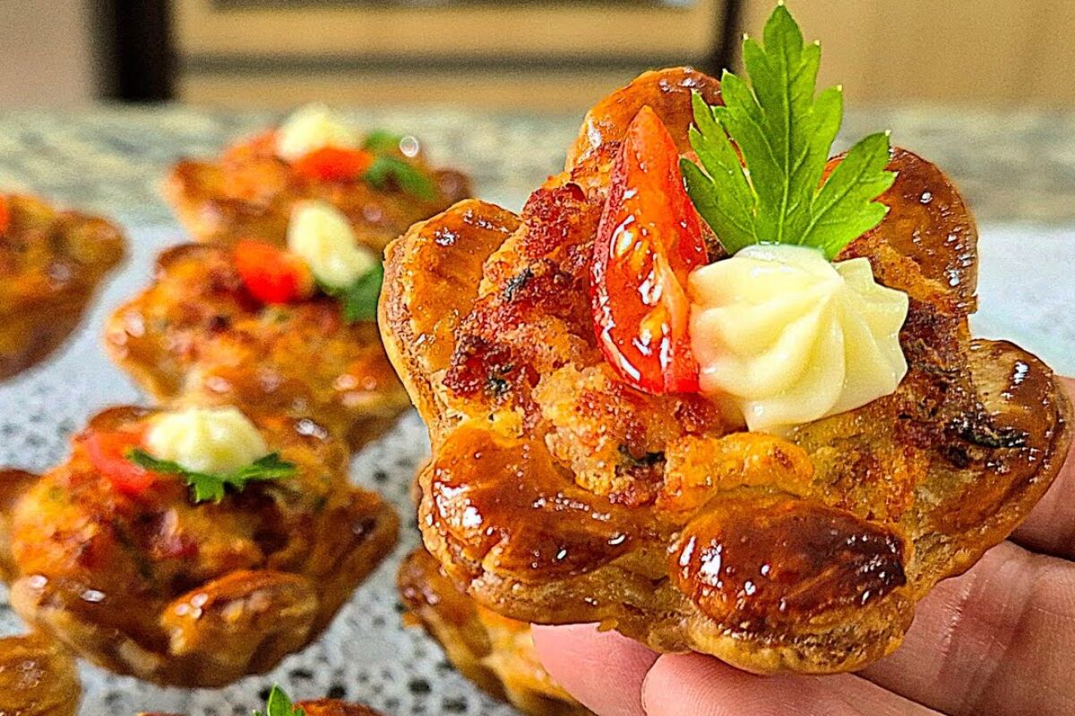 Entradinha de festa deliciosa e fácil de preparar, que faz o maior sucesso em qualquer ocasião 179 Entradinha de festa