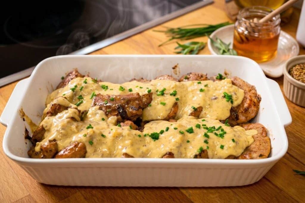 Filé suíno com molho especial bem encorpado e saboroso, para você preparar de um jeito fácil 30 Filé suíno com molho