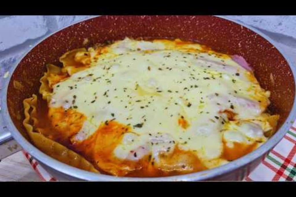 Lasanha de frigideira