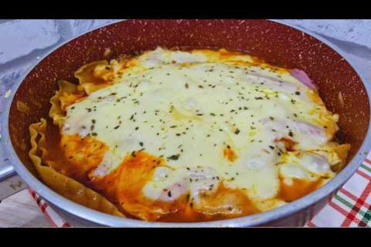 Lasanha de frigideira