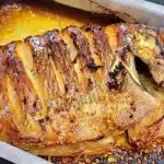 Peixe assado de um jeito muito simples, que fica extremamente macio, saboroso e suculento 1 Peixe assado