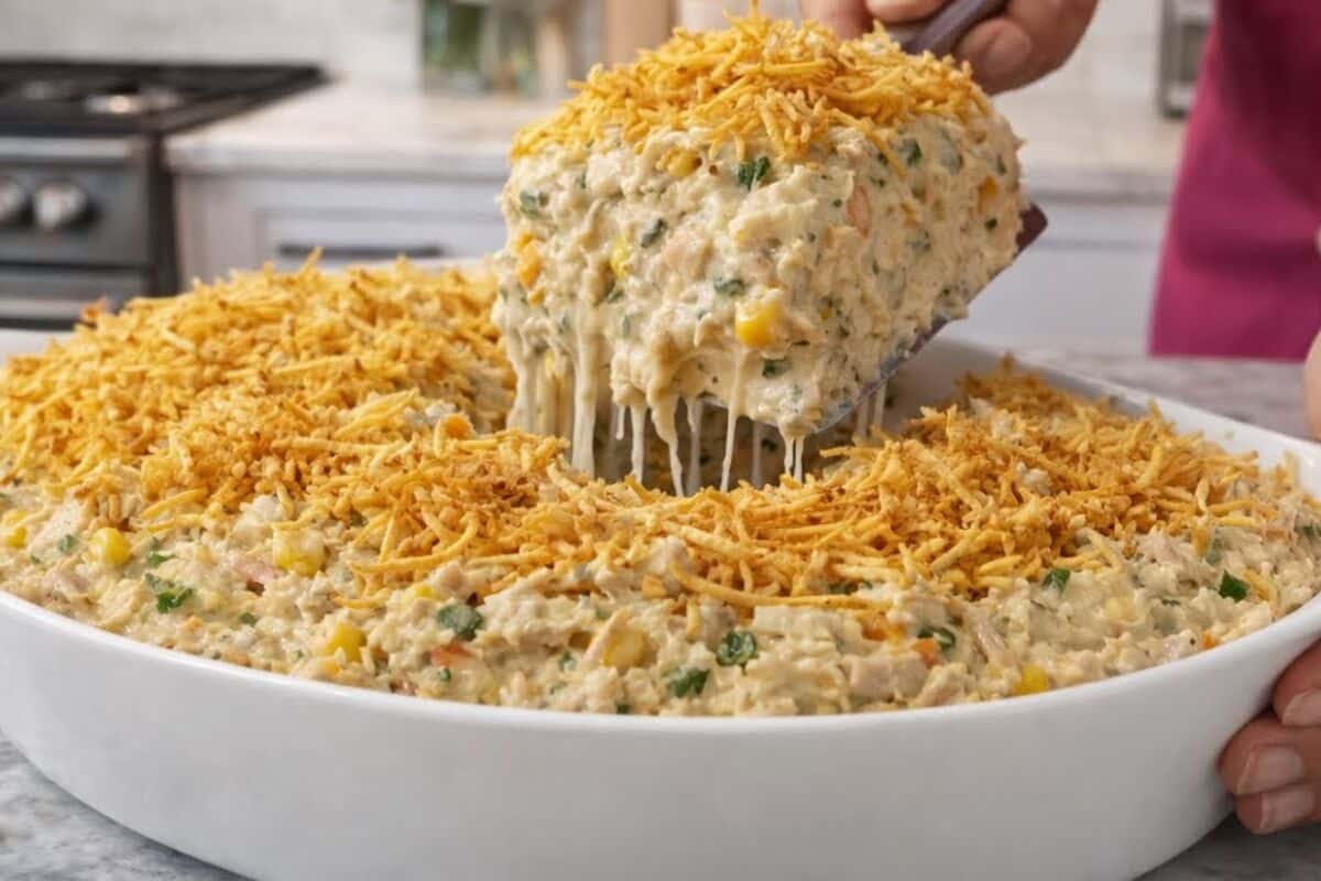 Salpicão de frango cremoso
