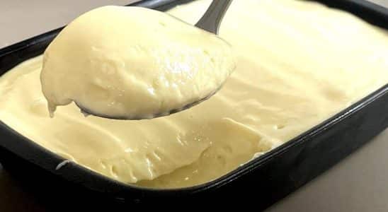 Sobremesa de 2 ingredientes