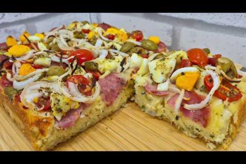 Torta portuguesa com massa de iogurte super leve e macia, um lanche rápido e delicioso 92 Torta portuguesa com massa de iogurte