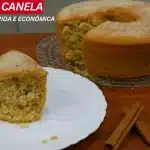 Bolo de canela fofinho e cheiroso, uma receita simples com um sabor irresistível de casa de vó 1 Bolo de canela fofinho