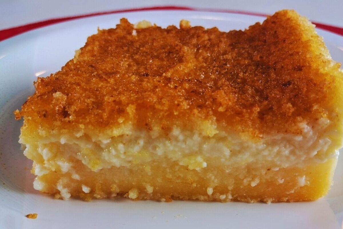Bolo de Fubá Cremoso