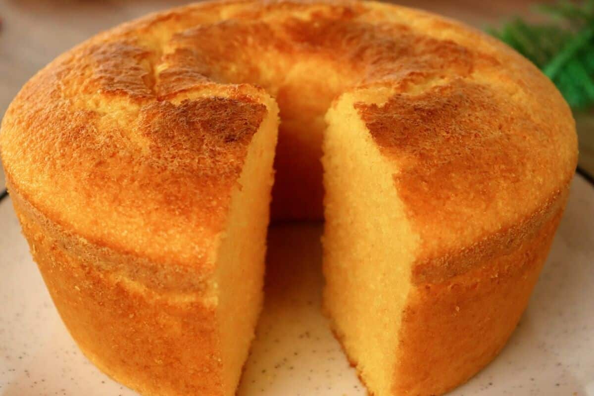 Bolo de Milho Verde Fofinho