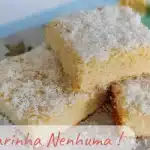 Bolo sem açúcar