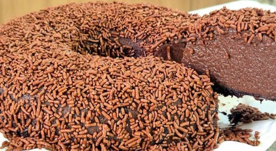 Brigadeirão cremoso
