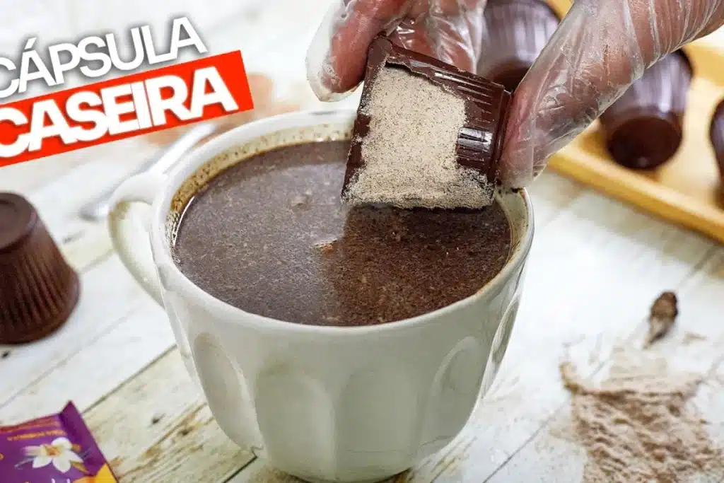 Cápsula caseira de cappuccino para você preparar um café cremoso ou chocolate quente delicioso 4 Cápsula caseira de cappuccino