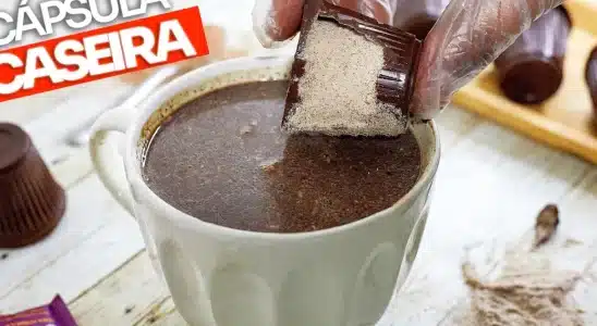 Cápsula caseira de cappuccino para você preparar um café cremoso ou chocolate quente delicioso 4 Cápsula caseira de cappuccino