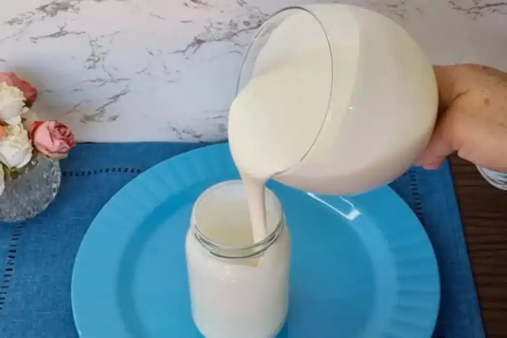 Creme de leite caseiro feito com apenas três ingredientes simples, para você economizar na cozinha 4 Creme de leite caseiro