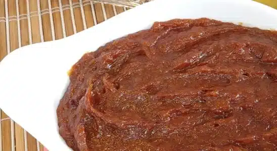 Doce de banana caseiro