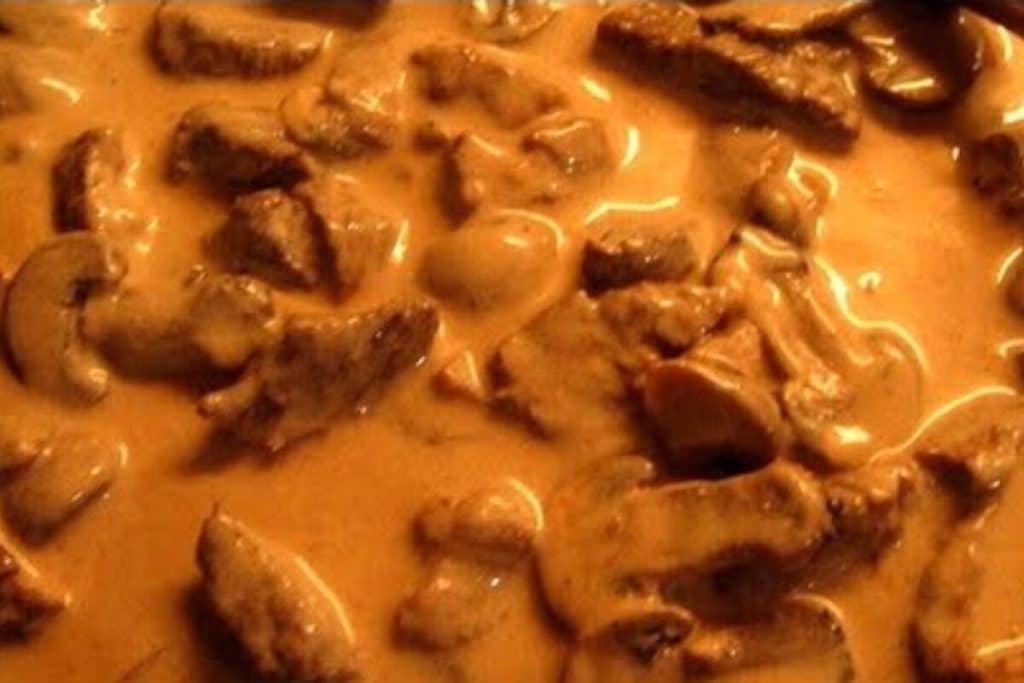 Estrogonofe de carne