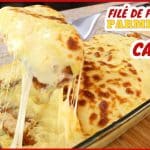 Filé de frango à parmegiana