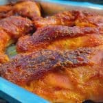 Frango assado na maionese