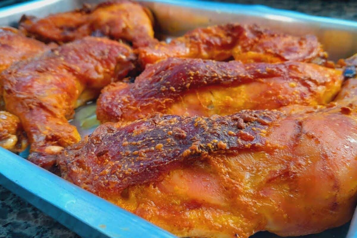 Frango Assado na Maionese
