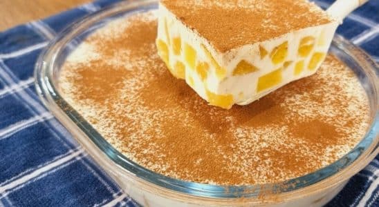 Gelado de abacaxi sem açúcar