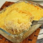Macarrão com frango ao molho branco