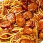 Macarronada com calabresa