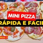 Mini pizza caseira
