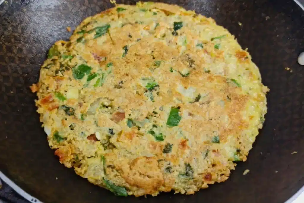 Omelete de aveia leve, gostoso e prático preparado com apenas um ovo em cinco minutos 4 Omelete de aveia