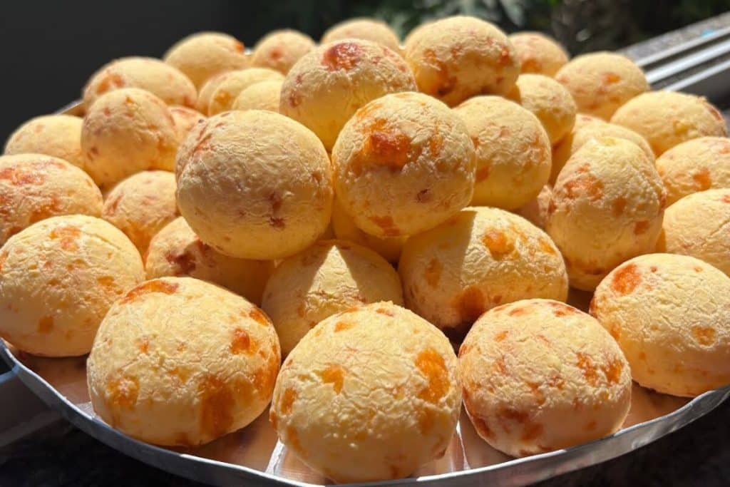 Pão de queijo que não murcha