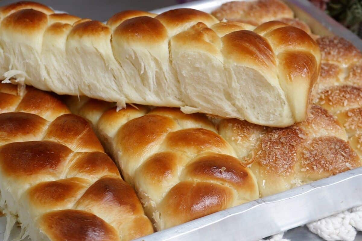 Pão Doce de Padaria Fofinho e Macio