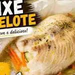 Peixe assado no papelote que fica incrivelmente leve e saboroso, feito com um tempero especial 1 Peixe assado
