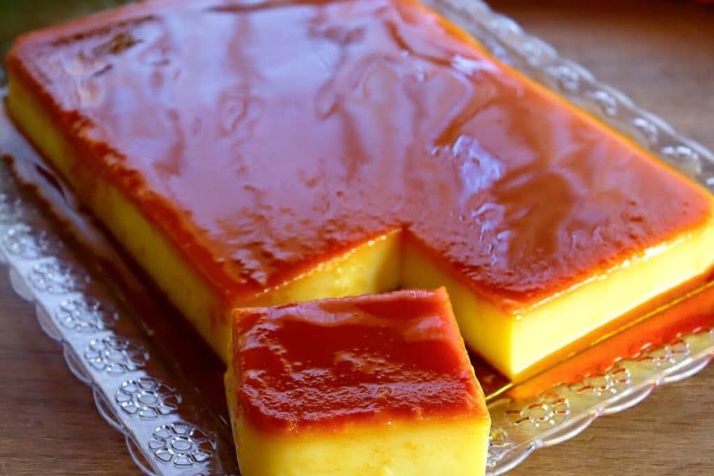 Pudim de trigo fácil e econômico, com aquela calda dourada perfeita para encantar a todos 24 Pudim de trigo