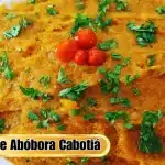 Purê de abóbora cabotiá muito simples de fazer, bem cremoso e delicioso, ideal para acompanhar carnes 1 Purê de abóbora
