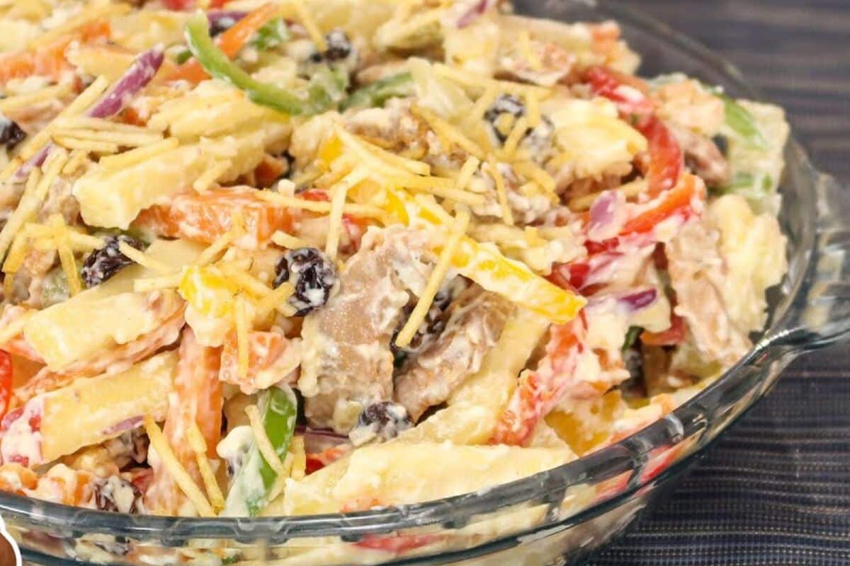 Salpicão Cremoso com Frango Desfiado