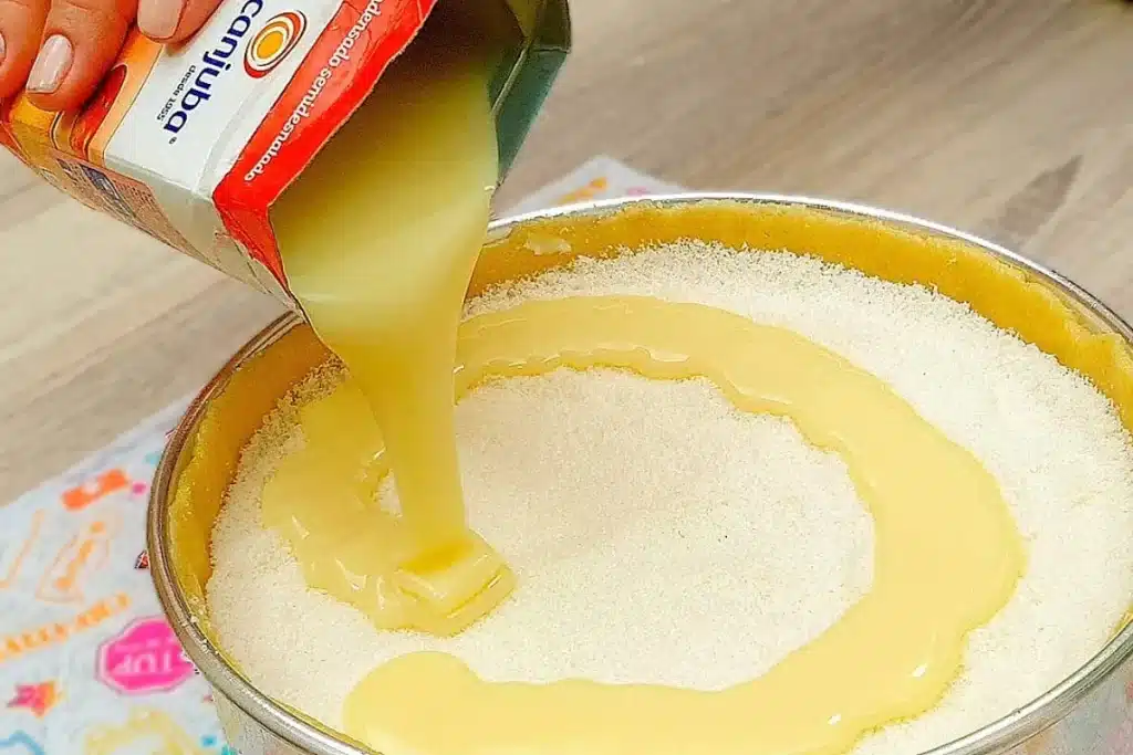 Sobremesa cremosa com um sabor irresistível e feita de um jeito super rápido, um doce incrível 4 Sobremesa cremosa