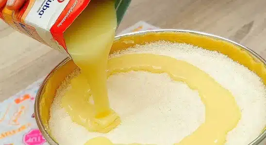Sobremesa cremosa com um sabor irresistível e feita de um jeito super rápido, um doce incrível 3 Sobremesa cremosa