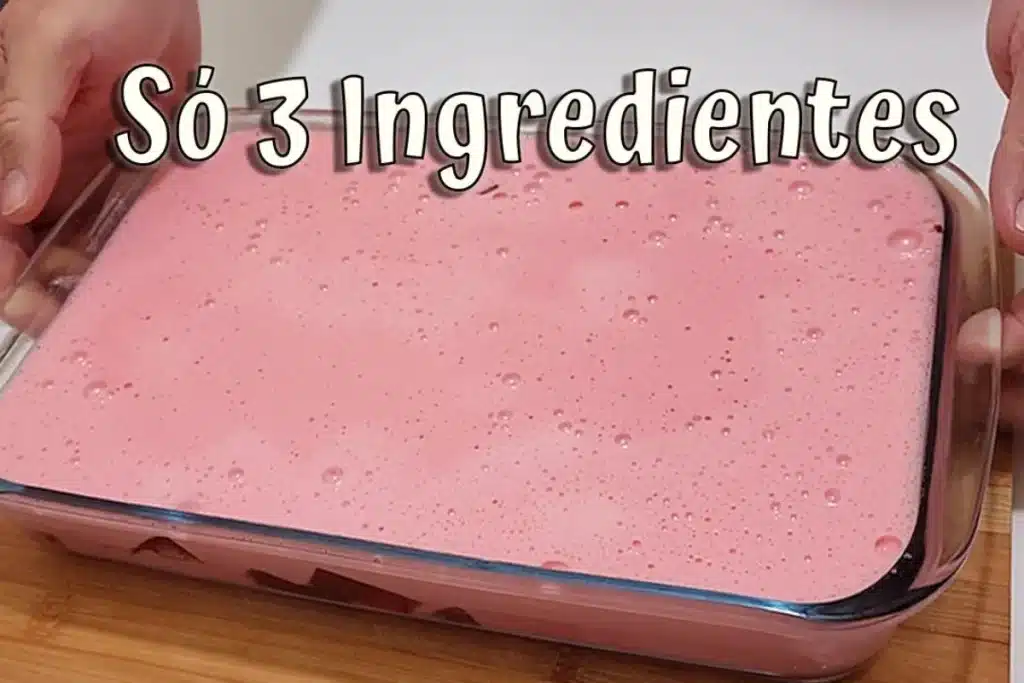 Sobremesa de 3 ingredientes feita com rapidez e economia no liquidificador, um sucesso em sua casa 4 Sobremesa de 3 ingredientes
