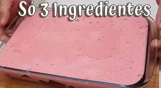 Sobremesa de 3 ingredientes feita com rapidez e economia no liquidificador, um sucesso em sua casa 4 Sobremesa de 3 ingredientes