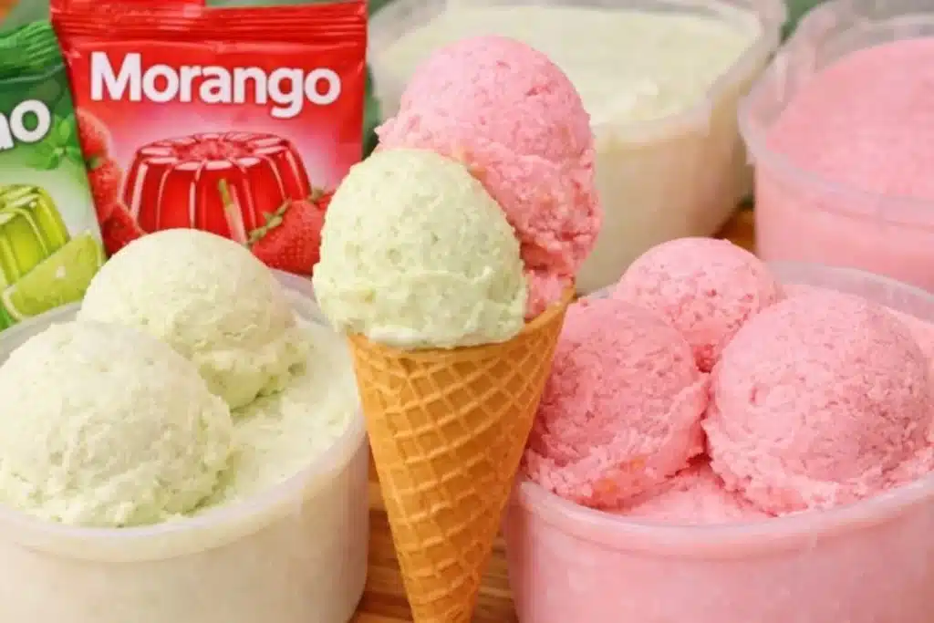 Sorvete caseiro de gelatina simples e gostoso para você refrescar a tarde das crianças de um jeito econômico 4 Sorvete caseiro de gelatina