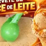 Sorvete de doce de leite