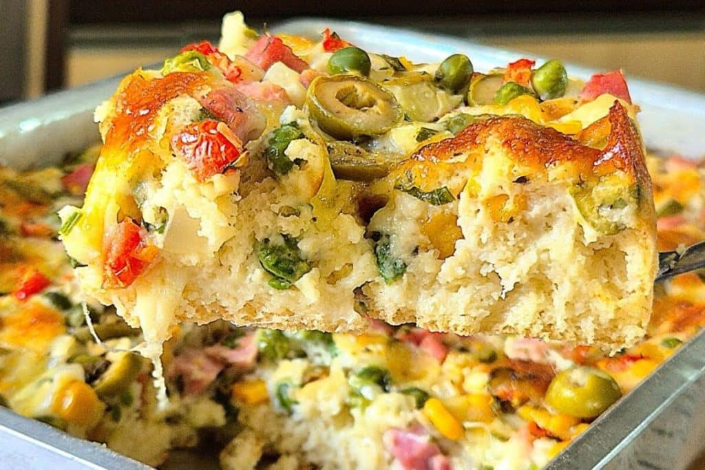 Torta de liquidificador fácil com massa leve e saborosa, o lanche perfeito para toda a família 84 Torta de liquidificador