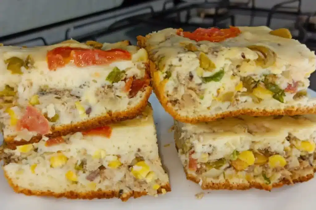 Torta de sardinha simples, fácil e rápida, para garantir um lanche delicioso ou jantar completo 4 Torta de sardinha