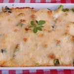 Batata com brócolis gratinado