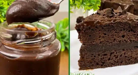 Brigadeiro sem açúcar e sem leite que fica super cremoso para saborear de colher ou usar como um recheio delicioso 3 Brigadeiro sem açúcar