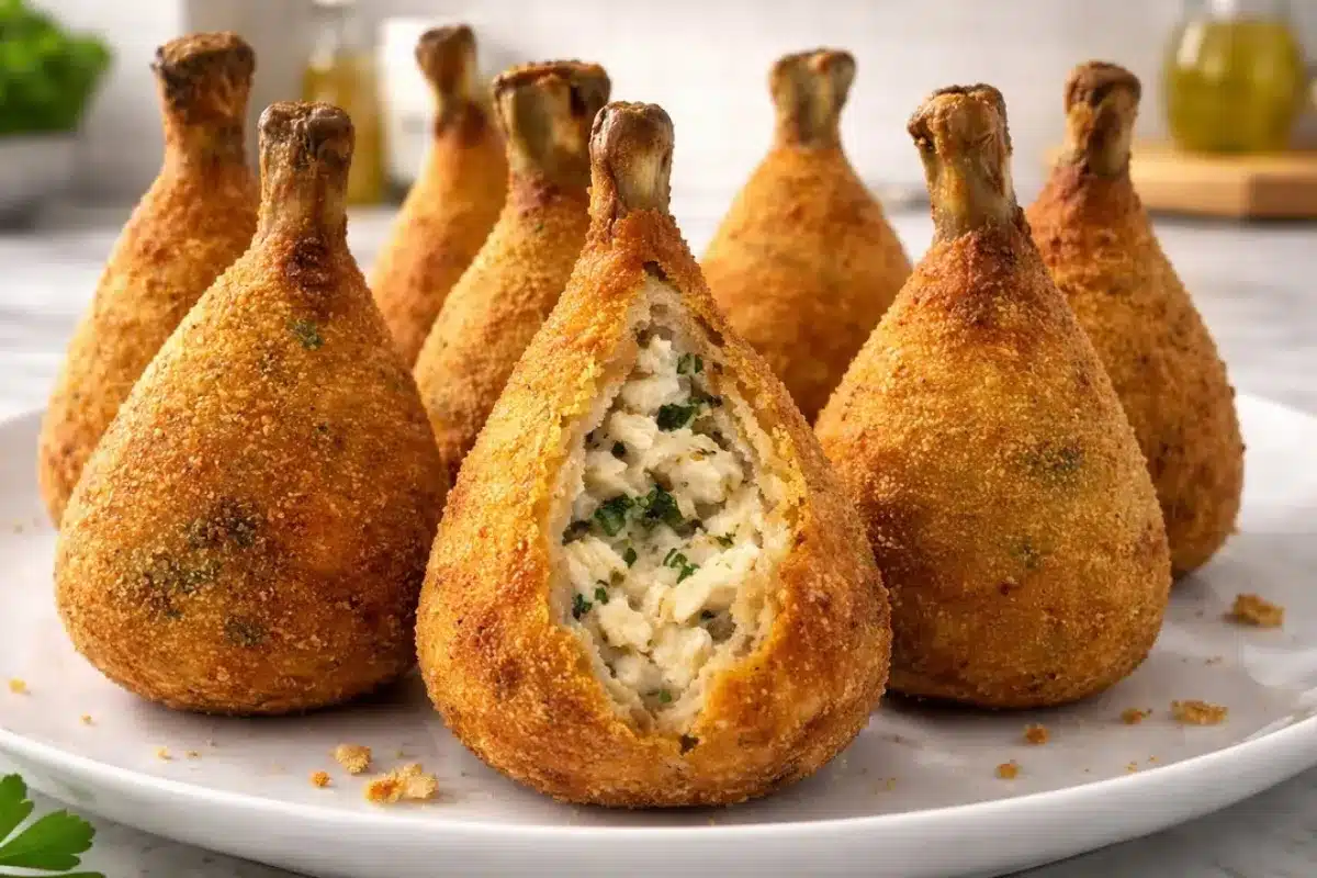 Coxinhas sem massa