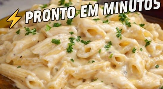 Macarrão cremoso