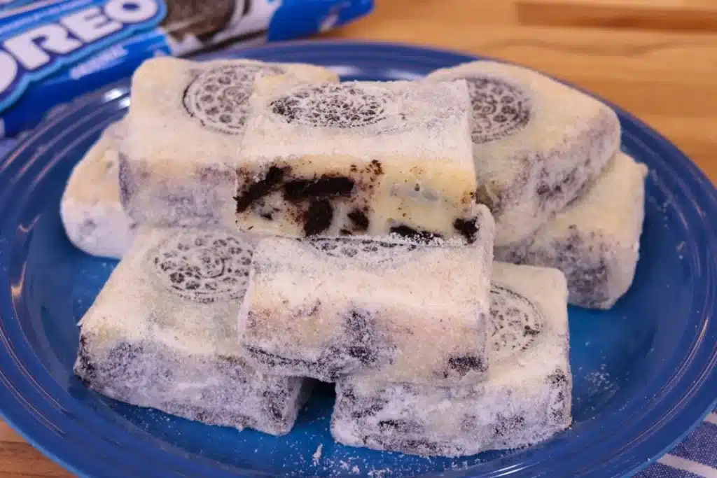 Palha italiana de Oreo fácil de preparar e sem erro, um doce perfeito e irresistível para a família 4 Palha italiana de Oreo
