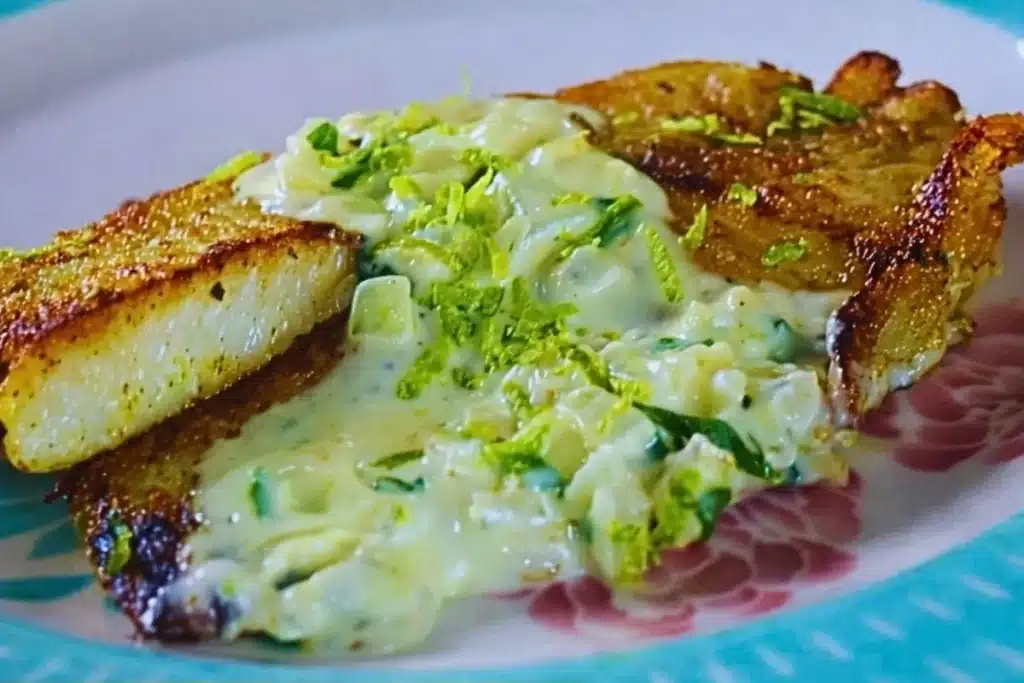 Peixe ao molho feito com filé de tilápia bem suculento com um toque cremoso irresistível 4 Peixe ao molho