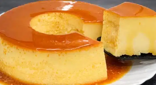 Pudim 3 leites incrivelmente cremoso, gostoso e muito rápido de preparar no liquidificador 1 Pudim 3 leites